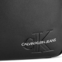 Czarna Saszetka Listonoszka CALVIN KLEIN JEANS Smooth Monogram Flatpack