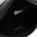 Czarna Saszetka Listonoszka CALVIN KLEIN JEANS Smooth Monogram Flatpack