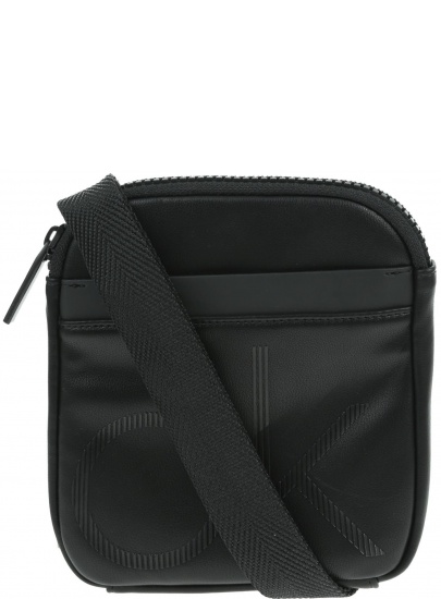 Czarna Saszetka Listonoszka CALVIN KLEIN JEANS Ck Up Mini Reporter