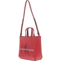 Czerwona Torebka CALVIN KLEIN Sculpted Monogram Mini Tote K60K605522 649