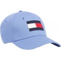 Niebieska Czapka z Daszkiem TOMMY HILFIGER Big Flag Cap AM0AM04508 417