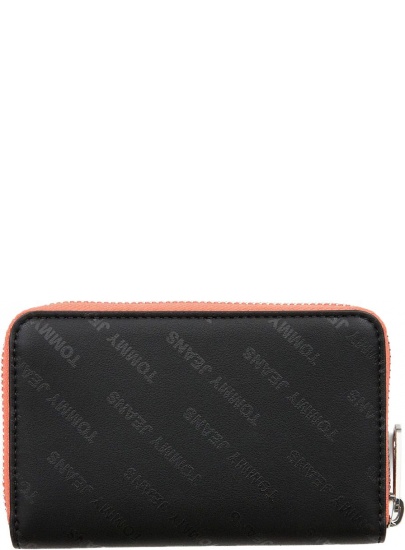 Czarny Portfel Damski TOMMY HILFIGER Tjw Hype Girl Small AW0AW07084 002