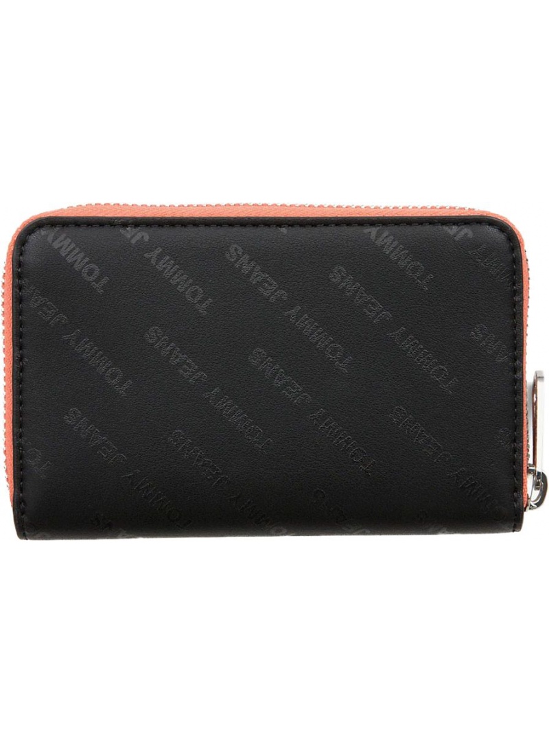 Czarny Portfel Damski TOMMY HILFIGER Tjw Hype Girl Small AW0AW07084 002