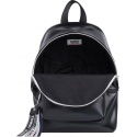 Czarny Plecak TOMMY HILFIGER Tjw Logo Tape Pu M Backpack AW0AW07068 002