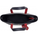Granatowa Torebka TOMMY HILFIGER Modern Hardware Med. Tote AW0AW06918 413