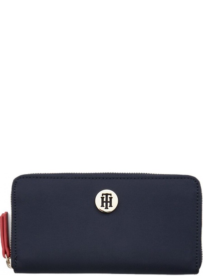 Duży Portfel Damski TOMMY HILFIGER Core Nylon Lrg Za AW0AW06840 901