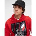 Czarna Czapka z Daszkiem TOMMY HILFIGER Bold Hilfiger Cap AM0AM04908 002