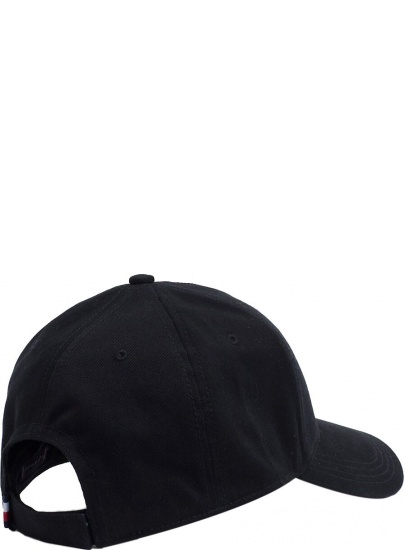 Czarna Czapka z Daszkiem TOMMY HILFIGER Patch Cap AW0AW06797 002