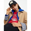 Czarna Czapka z Daszkiem TOMMY HILFIGER Patch Cap AW0AW06797 002