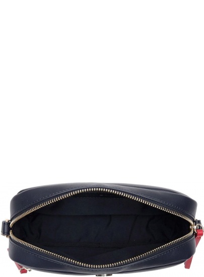 Granatowa Torebka TOMMY HILFIGER Core Nylon Crossover AW0AW06826 901