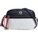 Granatowa Torebka TOMMY HILFIGER Core Nylon Crossover AW0AW06826 901
