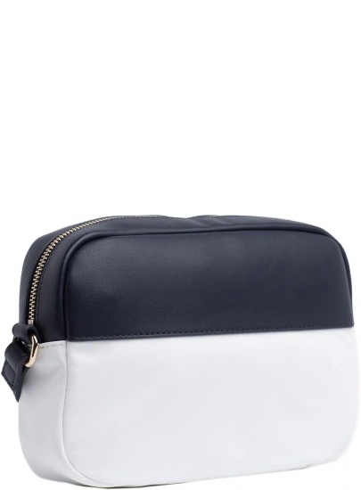 Granatowa Torebka TOMMY HILFIGER Core Nylon Crossover AW0AW06826 901