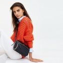 Czarna Torebka TOMMY HILFIGER Core Nylon Crossover AW0AW06826 002