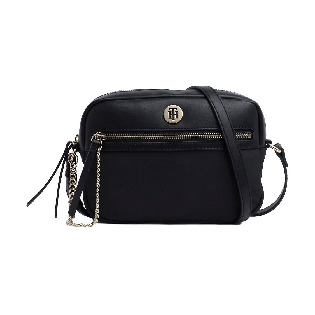 Czarna Torebka TOMMY HILFIGER Core Nylon Crossover AW0AW06826 002