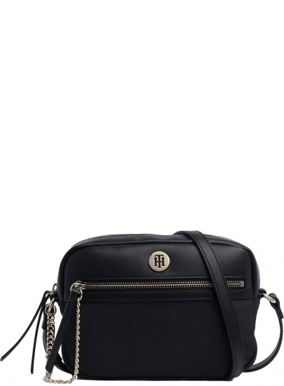 Czarna Torebka TOMMY HILFIGER Core Nylon Crossover AW0AW06826 002