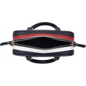 Granatowa Torebka TOMMY HILFIGER Th Corporate Mini Trunk AW0AW06820 413