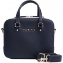 Granatowa Torebka TOMMY HILFIGER Th Corporate Mini Trunk AW0AW06820 413