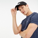 Czarna Czapka z Daszkiem TOMMY HILFIGER Tjm Logo Cap AM0AM04968 002