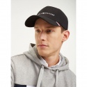 Czarna Czapka z Daszkiem TOMMY HILFIGER Uptown Cap AM0AM04849 002