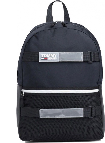 Czarny Plecak z miejscem na laptopa TOMMY HILFIGER Tjm Urban Skate