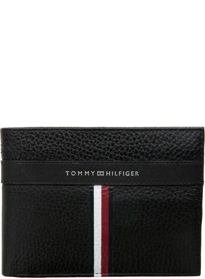 Duży Portfel Męski TOMMY HILFIGER Corporate L Extra Cc AM0AM04810 002