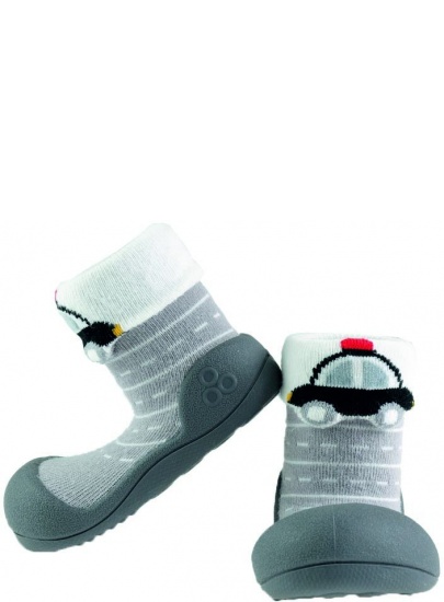 Szare Buciki Domowe ATTIPAS TWO STYLE GRAY