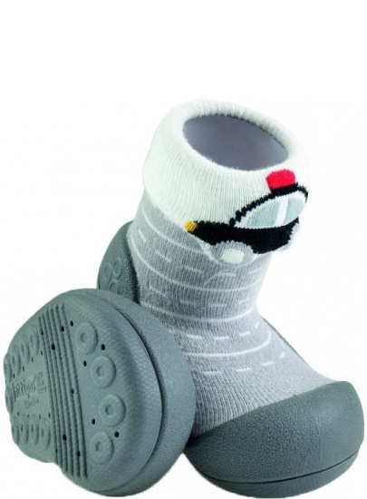 Szare Buciki Domowe ATTIPAS TWO STYLE GRAY
