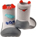Szare Buciki Domowe ATTIPAS CANDY GRAY