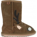 Brązowe KOZACZKI z sarenką Buty EMU AUSTRALIA Deer K12073 Chestnut