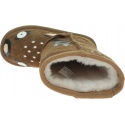 Brązowe KOZACZKI z sarenką Buty EMU AUSTRALIA Deer K12073 Chestnut