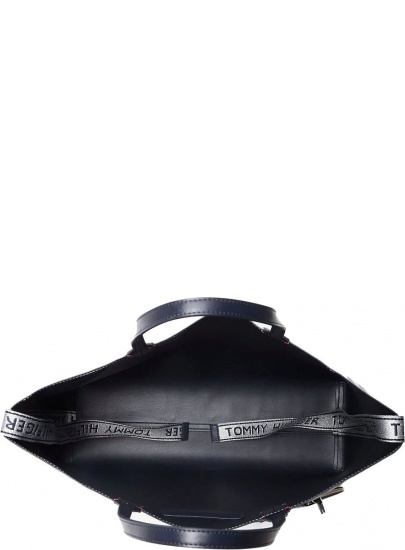 Torebka Damska TOMMY HILFIGER Iconic Tommy Tote Glitter AW0AW06910 901