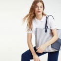 Torebka Damska TOMMY HILFIGER Iconic Tommy Tote Glitter AW0AW06910 901