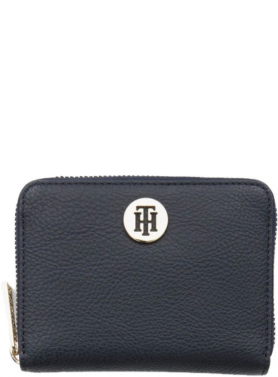 Duży Portfel Damski TOMMY HILFIGER Th Core Compact Za Wallet AW0AW06846 413