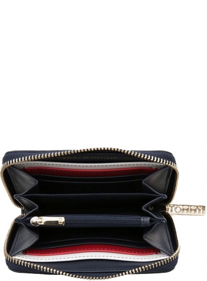 Duży Portfel Damski TOMMY HILFIGER Th Core Compact Za Wallet AW0AW06846 413