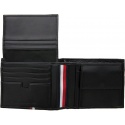Duży Portfel Męski TOMMY HILFIGER Corporate Leather Cc AM0AM04809 002