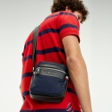 Granatowa Listonoszka Męska TOMMY HILFIGER Nylon Mix Mini Reporter