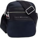 Granatowa Listonoszka Męska TOMMY HILFIGER Nylon Mix Mini Reporter