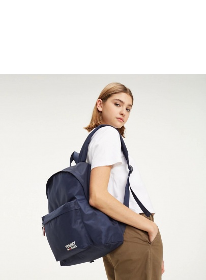 Granatowy Plecak TOMMY HILFIGER Tjw Cool City Backpack AW0AW06968 496