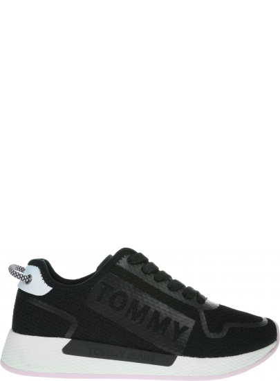Czarne Sneakersy Tommy Hilfiger Technical Flexi Sneaker EN0EN00587 BDS