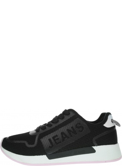 Czarne Sneakersy Tommy Hilfiger Technical Flexi Sneaker EN0EN00587 BDS