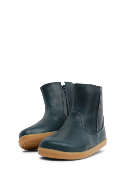 Granatowe Kozaki BOBUX 634701 CLASSIC SHIRE - WINTER BOOT INK (WEŁNA