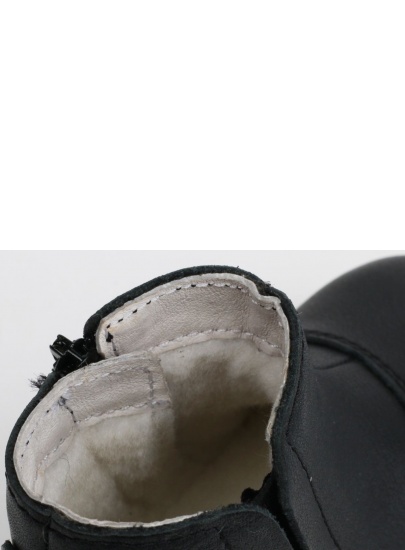 Czarne Kozaczki BOBUX 729504 CLASSIC SHIRE BOOT BLACK (WEŁNA MERYNOSA)