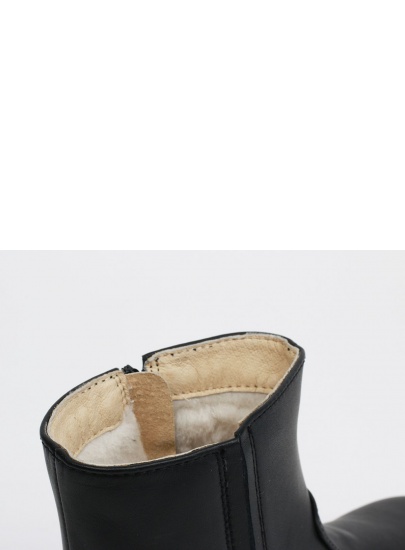 Czarne Kozaki BOBUX 834705 CLASSIC SHIRE BLACK (WEŁNA MERYNOSA)