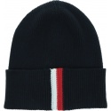 Granatowa Czapka Zimowa TOMMY HILFIGER Corporate Pima Cotton Beanie