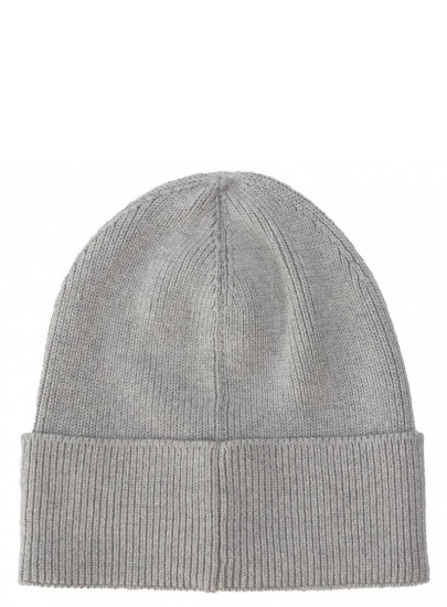 Szara Zimowa Czapka TOMMY HILFIGER Corporate Pima Cotton Beanie AM0AM04848