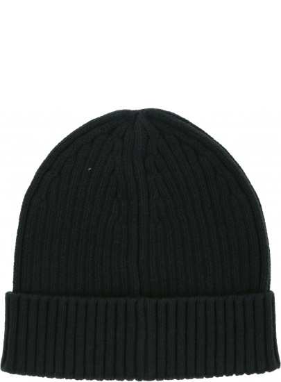 Czarna Czapka Zimowa CALVIN KLEIN JEANS Basic Rib Beanie K50K505006 BDS