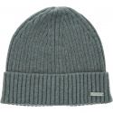 Szara Czapka Zimowa CALVIN KLEIN JEANS Basic Rib Beanie K50K505006 P01