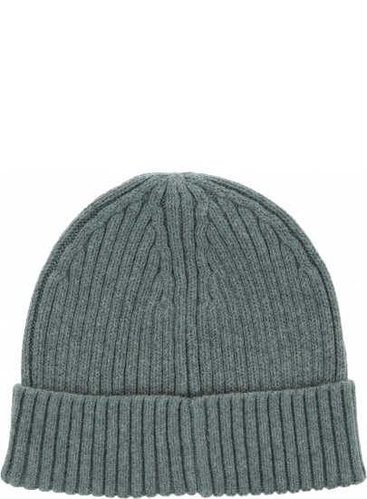 Szara Czapka Zimowa CALVIN KLEIN JEANS Basic Rib Beanie K50K505006 P01