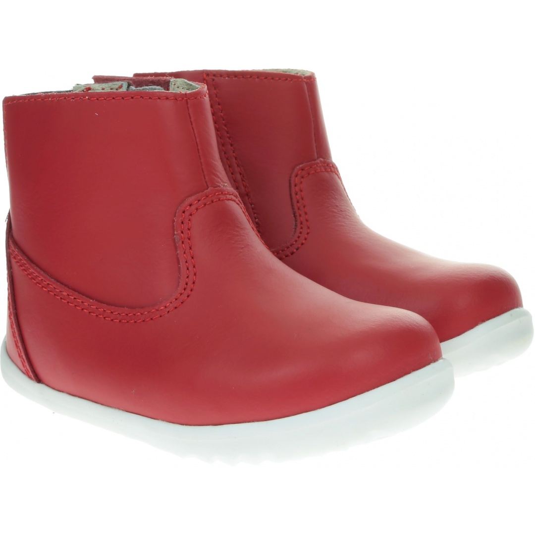 Czerwone Wodoodporne Botki BOBUX 729401 CLASSIC PADDINGTON RED