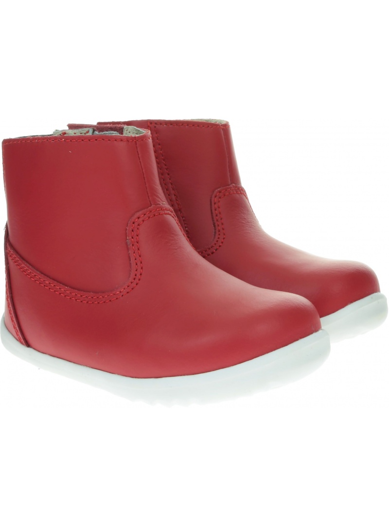 Czerwone Wodoodporne Botki BOBUX 729401 CLASSIC PADDINGTON RED Czerwone Wodoodporne Botki BOBUX 729401 CLASSIC PADDINGTON RED
